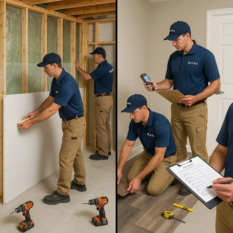 Repairs and Reconstruction process in Nazareth, PA
