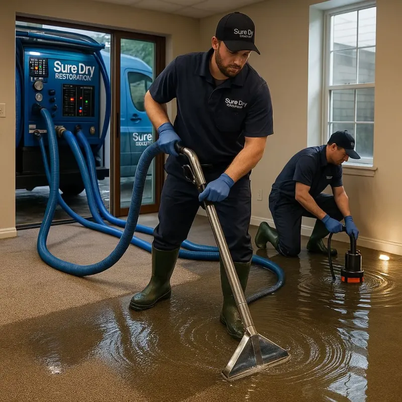 Water Extraction and Removal process in Nazareth, PA